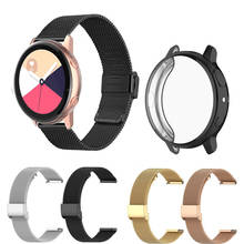 Correa de acero inoxidable para Galaxy Watch Active2, banda activa 2 de 40mm, banda de 44mm y 20mm para Samsung Galaxy Watch Active 2 2024 - compra barato