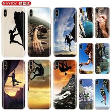 Soft Silicone Case For iPhone 13 12 11 Pro X XR XS Max Mini 8 7 6s 6 Plus Cover SE 2020 Sports rock climbing 2024 - buy cheap