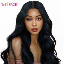 Peruvian Body Wave 13*1 T Part Lace Wig Pre Plucked Huaman Hair Wigs Natural Wavy Part Lace Wig For Women180% Remy Hair Gluless 2024 - buy cheap