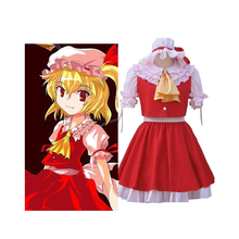 Disfraz de Anime Touhou Project flandrei scarlet, disfraz personalizado de cualquier tamaño para Halloween 2024 - compra barato