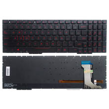 Laptop keyboard For ASUS GL753 GL753V GL753VE GL753VD US keyboard with backlit 2024 - buy cheap