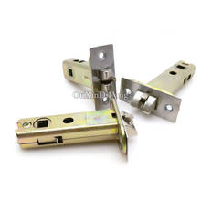 Brand New 2PCS European Mortise Door Lock Tongue Security Anti-theft Door Lock Cylinder Repair Parts 50mm/60mm/70mm 2024 - buy cheap