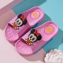 Disney children's cartoon Minnie Mickey summer non-slip soft-soled sandals beach shoes home shoes boys girls baby sandals and sl 2024 - buy cheap