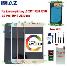 IMAZ SUPER AMOLED 5.2" LCD For Samsung Galaxy J5 2017 J530 J5 PRO 2017 LCD Display Touch Screen Digitizer Assembly For J530F LCD 2024 - buy cheap