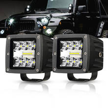 Barra de luz LED de 3 pulgadas para todoterreno, foco de montaje empotrado de 39W, 4x4, para ATV, UAZ, SUV, 4WD, Tractor y camión, 12V y 24V 2024 - compra barato