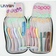 Home Use Sewing Tool Crochet Hooks Set Needles Storage Bag DIY Craft Sewing Tools Knitting Needles Aluminum Classical Style zl50 2024 - buy cheap