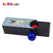 Caja que convierte la bola roja en la bola azul, trucos de Magia, caja misteriosa, accesorios para trucos de ilusionismo, juguetes de regalo 2024 - compra barato