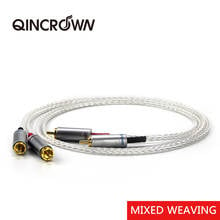 Male To Male RCA Cable Interconnect HiFi Audio Cable High-performance Premium Pair Silver Plated OFC RCA Cable 2024 - buy cheap