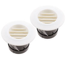 2 Pack 3.1 Inch RV Roof Vent Exhaust Air Flow Vent Plastic Interior Parts 2024 - buy cheap