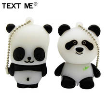 TEXT ME cartoon china Giant panda model usb flash drive usb 2.0 4GB 8GB 16GB 32GB 64GB pendrive 2024 - buy cheap