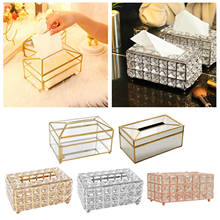 Luxury Style Tissue Box Elegant Napkin Holder Cover for Living Room Bathroom Car Bedroom Home Office Supplies 2024 - buy cheap