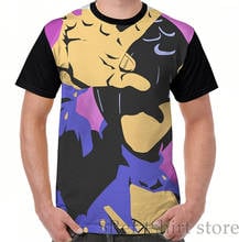 Funny men t shirt women Tops tee JoJos Bizarre Adventure Vento Aureo Bruno Bucciarati Vector Art Golden Wind Graphic T-Shirt 2024 - buy cheap