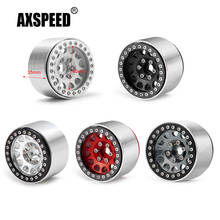 AXSPEED Climbing Car Parts 1.9inch Wheel Rims 35mm Width Beadlock Metal Alloy Wheel Hub for 1/10 Axial SCX10 RC Crawler Car 2024 - buy cheap