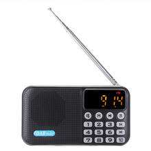 Mini receptor de Radio Digital portátil, DAB + FM + USB + tarjeta TF, altavoz, reproductor MP3, altavoz recargable 2024 - compra barato