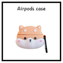 Corgi Dog Earbuds Case for Airpods Case Cover Wireless Earphone Charging Cover Headphone Protective Cases for Apple AirPods 1 2 2024 - buy cheap