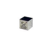 Cubo de Metal pulido de 10mm, escandio (Sc), 99.95% puro para colección de elementos 2023 - compra barato