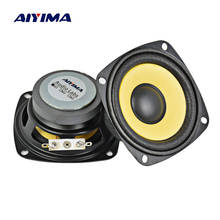 AIYIMA 2Pcs 3 Inch Portable Speaker 4 Ohm 10W Full Range Sound Amplifier Speaker Multimedia Loudspeaker DIY Amplifier Home Audio 2024 - buy cheap