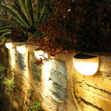 6leds solar led lâmpada de parede ip65 led luz solar alimentado luzes varanda à prova dwaterproof água para parede ao ar livre rua decoração do jardim 2024 - compre barato