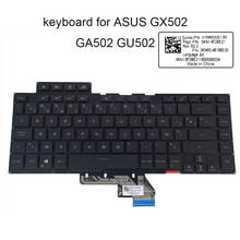 Teclado retroiluminado RGB para ordenador portátil, accesorio para Asus Rog, Zephyrus, GU502, GA502, GX502, V184662DE1 2024 - compra barato