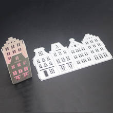 3D Building Frame Metal Cutting Dies Cut Die Architecture Decoration Stencil Scrapbooking Embossing New Craft Stamps And Dies 2024 - buy cheap