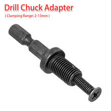 Drilling Bit Accessory Drill Chuck Adapter 1/4"Hex Shank Adapters Male Thread Screw for Drill Chuck 6mm 10mm 13mm 3/8"-24UNF 2024 - buy cheap