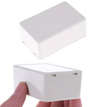 Branco diy caixa de instrumentos de habitação caixa de junção projeto eletrônico plástico suprimentos elétricos 70x45x30mm 2024 - compre barato