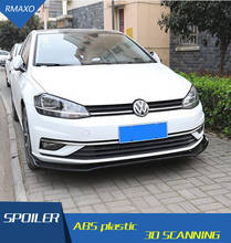 For Volkswagen Golf 7.5 Body kit spoiler 2016-2018 For  Golf  ABS Rear lip rear spoiler front Bumper Diffuser Bumpers Protector 2024 - buy cheap