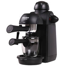 Máquina de café Crm2008 para el hogar, Mini cafetera semiautomática de estilo italiano para moler en el sitio, pequeña cafetera tipo vapor de acero inoxidable 2024 - compra barato