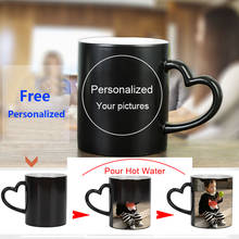 1Pcs New 350mL DIY Personalized Magic Mug Heat Sensitive Ceramic Mug Color Changing Coffee Mugs Milk Tea Cup Gift Print Pictures 2024 - buy cheap