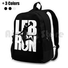 James Dunking Outdoor Hiking Backpack Riding Climbing Sports Bag James Dunking Black Basketball Mvp 23 James Black Lives Matter 2024 - buy cheap