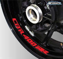 Motorcycle tire sticker reflective waterproof stripe sticker on wheel hub for HONDA CBR400RR CBR400 RR 2024 - buy cheap