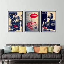 Sin City A Dame to Kill para B póster decorativo DIY pegatina de lienzo para pared hogar Bar arte carteles Decoración 2024 - compra barato