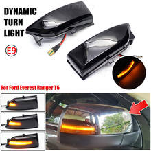 Dynamic LED Streamer Turn Signal Sequential Side Mirror Light For Ford Everest Ranger T6 Raptor Wildtrak 2015 2016 217 2018 2019 2024 - buy cheap