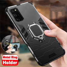 Capa para telefone celular, capinha de borracha com suporte de anel de dedo para telefones huawei honor 10x lite 10i 30i 30s 20 9x pro 9a 9s 9c 8a 8x p smart 2021 y8p y7a 2024 - compre barato