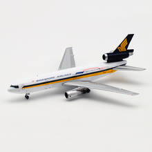 1/400 Scale McDonnell-Douglas Singapore Airlines DC-10-30 Plane Model Alloy Aircraft collectible display Airplanes decoration 2024 - buy cheap