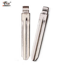 Dandkey 10pcs/lot 02# Metal Blank Uncut Flip KD Remote Key Blade For Toyota Key Blade 2024 - buy cheap