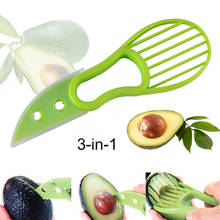 3-in-1 Avocado Slicer Shear Corer Fruit Peeler Cutter Pulp Separator Plastic Knife Kitchen Vegetable Tools Home Accessory 2024 - buy cheap
