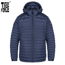 Tiger force jaqueta masculina de primavera, casaco 2021 algodão, leve, zíper, parca, roupas masculinas de alta qualidade, 50629 2024 - compre barato