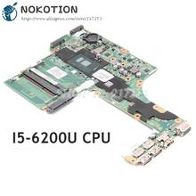 NOKOTITON 827025-001 827025-501 827025-601 837786-601 DA0X63MB6H1 для hp Probook 450 G3 PC материнская плата I5-6200U Процессор R7 M340 GPU 2024 - купить недорого