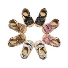 Crianças sapatos de verão recém-nascidos do bebê da menina menino macio berço sapatos leopard crianças antiderrapante sneaker prewalker 0-18 m 2024 - compre barato