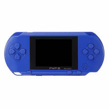 Consola de juegos portátil PXP3 de 16 bits, consola de juegos portátil para niños, para reproductor de juegos PVP PSP, viene con juegos 2024 - compra barato