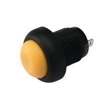12mm cabeça amarela ip68 impermeável botão de plástico interruptor elétrico interruptor 2024 - compre barato