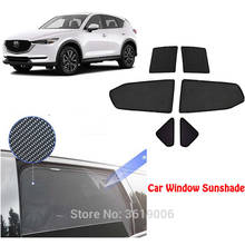 6pcs High-end custom For Mazda CX-5 2017-18 card type magnetic car curtain sun shade car window shade car styling 2024 - buy cheap