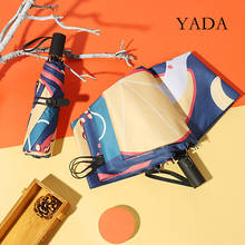 YADA INS-paraguas plegable automático para mujer y niño, sombrilla colorida de lujo con protección UV para lluvia, YD200188, novedad de 2020 2024 - compra barato