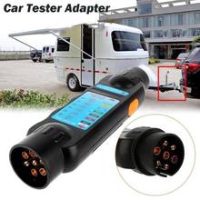 Wiring Circuit Tester Connector Recorder 7 Pin Car Caravan Plug Trailer Tow Diagnostic Bar Tools Socket Light Circuit Towin Y9M4 2024 - buy cheap