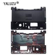 YALUZU новый ноутбук Нижняя чехол КРЫШКА ДЛЯ ASUS X550 X550C X550VC X550V A550 материнская плата для ноутбука нижней части корпуса D чехол без портов USB отверстие ниже 2024 - купить недорого
