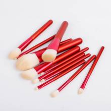 OVW 12 pcs/set Red Pincel Leque Makeup Brushes Set Professional Make up brush set brocha para maquillaje 2024 - buy cheap