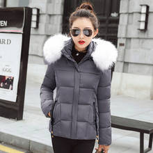 Big Fur Collar Down Cotton Coat Female Jacket Parka Autumn Winter Coat Women Clothes 2020 Korean Vintage Tops Plus Size ZT4705 2024 - buy cheap