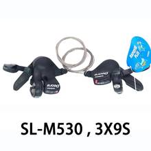 DEORE SL-M530 3X9 27S 27 Speed bike parts  shifter Lever Trigger MTB mountain Bicycle Derailleurs  better than  M4000 2024 - buy cheap