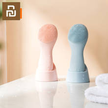 Xiaomi Electric Facial Cleansing Massage Brush Silicone Sonic Face Deep Cleanser Waterproof Skin Tools 2024 - buy cheap